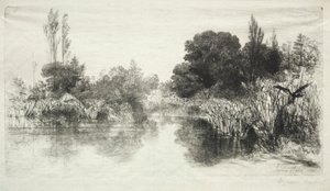 Shere Mill Pond (The Larger Plate)   1286723   cs       czech Successfully Translated  Original: Spelende putti Tapisserieën van de paus (series title) Tapezzerie de Papa (series title) Translat: Spelende putti Tapisserieën van de paus (series title) Tapez od Francis Seymour Haden