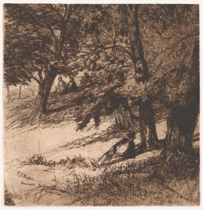 Pod krytem..., 1859., 1859. od Francis Seymour Haden
