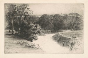 Západ slunce v Irsku od Francis Seymour Haden