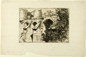 Hradní most od Francis Seymour Haden