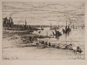 The Inn, Purfleet od Francis Seymour Haden