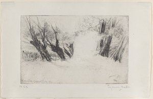 Procházka milenců, č. I, 1864., 1864. od Francis Seymour Haden