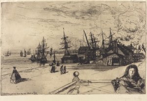 Yacht Tavern, Erith od Francis Seymour Haden