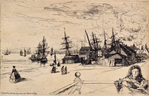 Yacht Tavern, Erith od Francis Seymour Haden