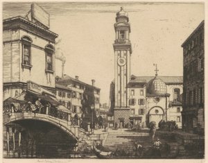 S.S. Apoštolové, Benátky od Francis Sydney Unwin