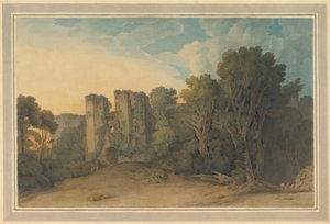 Hrad Berry Pomeroy v Devonu od Francis Towne