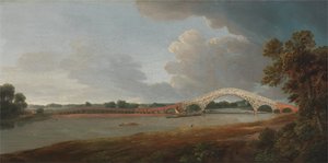 Starý most Walton Bridge od Francis Towne