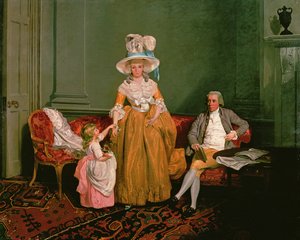Rodinná skupina od Francis Wheatley