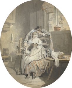 Rustikální námluvy (wc na papíře) od Francis Wheatley