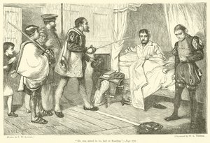 V Readingu byl zastižen na lůžku od Francis Wilfred Lawson