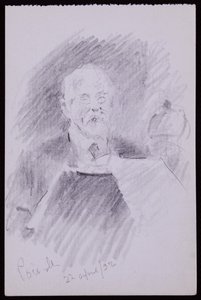 Portrét Alfreda Powella od Francis Wilfred Lawson