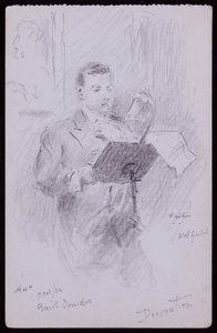 Portrét Basil Ionides od Francis Wilfred Lawson