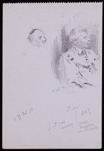Portrét Basila Olivera od Francis Wilfred Lawson