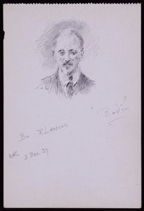 Portrét Fredericka Lessorea od Francis Wilfred Lawson