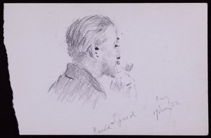 Portrét Harolda Speeda od Francis Wilfred Lawson