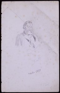 Portrét Johna Bretta od Francis Wilfred Lawson