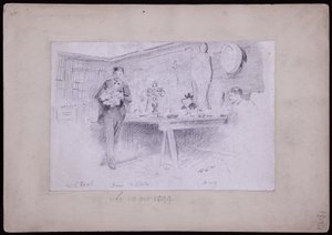 Portrét Karla Kralla od Francis Wilfred Lawson