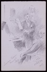 Portrét Laurence Turnera od Francis Wilfred Lawson