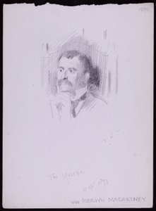Portrét Mervyna Macartneyho od Francis Wilfred Lawson