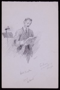 Portrét Noela Heatona od Francis Wilfred Lawson