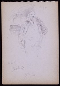 Portrét Percivala Gaskella od Francis Wilfred Lawson