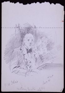 Portrét RW Schultze Weira od Francis Wilfred Lawson