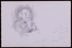 Portrét Selwynova obrazu od Francis Wilfred Lawson