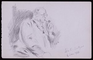 Portrét sira Edwina Lutyense od Francis Wilfred Lawson