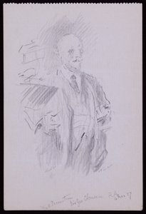 Portrét sira George Clausena od Francis Wilfred Lawson
