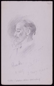Portrét TM Rooke od Francis Wilfred Lawson
