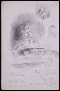Portrét Thomase Okeyho od Francis Wilfred Lawson