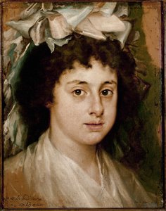 Portrét Feliciany ve věku 13 let (olej na plátně, kolem roku 1787)