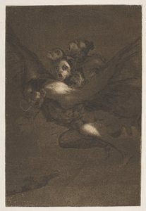 Bon Voyage Bon Voyage, z The Caprices Los Caprichos, deska 64, 1799. od Francisco de Goya