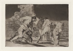 Disparate furioso (Furious Folly), také známý jako Hizonos dios y maravillamos nos (Je to úžasné a byli jsme stvořeni Bohem, ze série Los disparates (Los proverbios) od Francisco de Goya