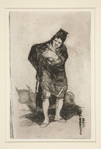 Cloaked Man od Francisco de Goya