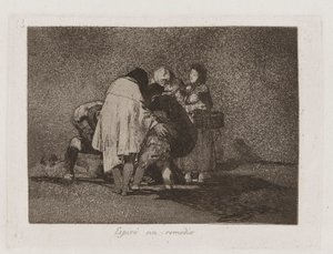 Espir? sin remedio (There Was Nothing to Be Done and He Died), Plate 53 from Los desastres de la guerra (The Disasters of War)   1334898   cs       czech Successfully Translated  Original: Woodss Fruit Shop Translat: Woods
