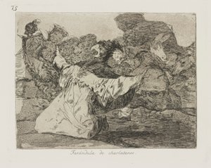 šarlatánský showbyznys. (Šarlatáni od Francisco de Goya