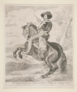 Gaspar de Guzman, hrabě vévoda z Olivares od Francisco de Goya