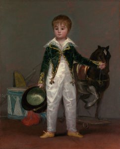 José Costa y Bonells zemřel v roce 1870, nazývaný Pepito, ca. 1810. od Francisco de Goya
