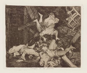 Válečné katastrofy od Francisco de Goya