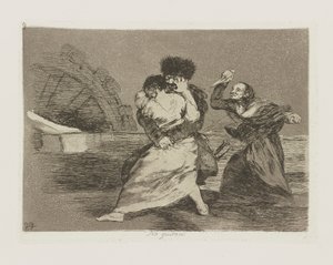 Nechtějí. (Oni Don od Francisco de Goya