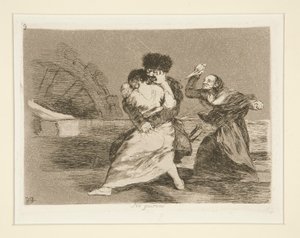 No quieren [sic] (Oni Don od Francisco de Goya