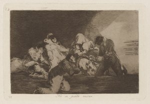 Nemůžeš se dívat (One Can od Francisco de Goya