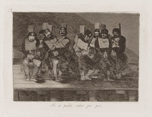 Nemůžu vědět proč [sic] (One Can od Francisco de Goya