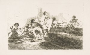 Deska 24 z The Disasters of War Los Desastres de la Guerra: Stále mohou být z u..., 1810. od Francisco de Goya