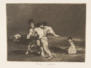 Deska 50 z The Disasters of War The Disasters of War: A..., 1811-12 publikovaná v roce 1863. od Francisco de Goya