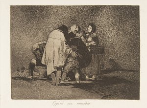 Deska 53 z The Disasters of War Los Desastres de la Guerra: Th..., 1811-12 publikovaná v roce 1863. od Francisco de Goya