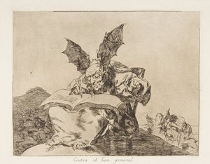 Deska 71 z The Disasters of War Los Desastres de la Guerra..., po letech 1814-15 vydaná v roce 1863. od Francisco de Goya