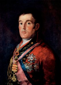 Portrét polního maršála Arthura Wellesleyho, 1. vévody z Wellingtonu, c1814. od Francisco de Goya