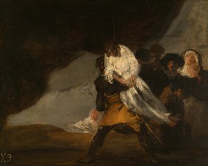 Oběšený mnich, c. 1810. od Francisco de Goya